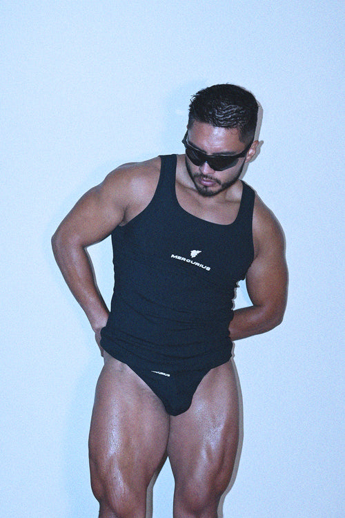 FLUX TANK TOP BLACK